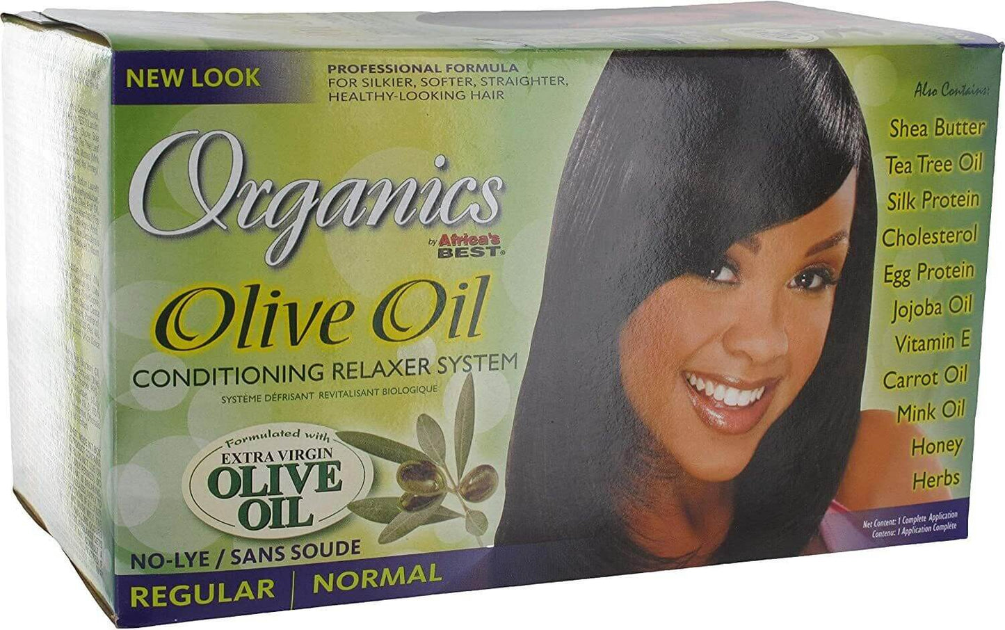 Africa's Best Organics Olijfolie Relaxer Kit Regular