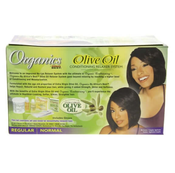 Africa's Best Organics Olijfolie Relaxer Kit Regular