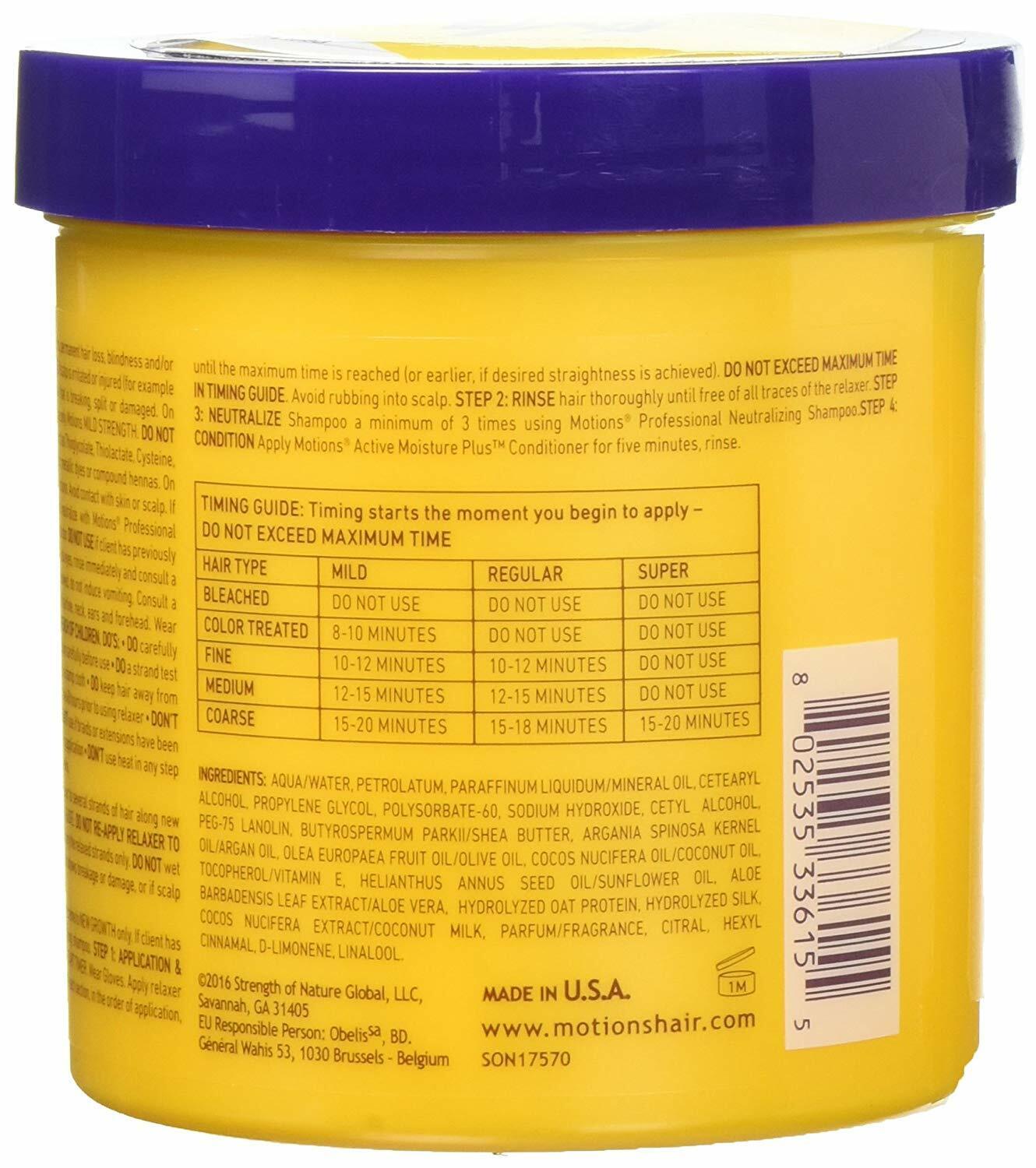 Défrisant professionnel Motions Regular 15 oz