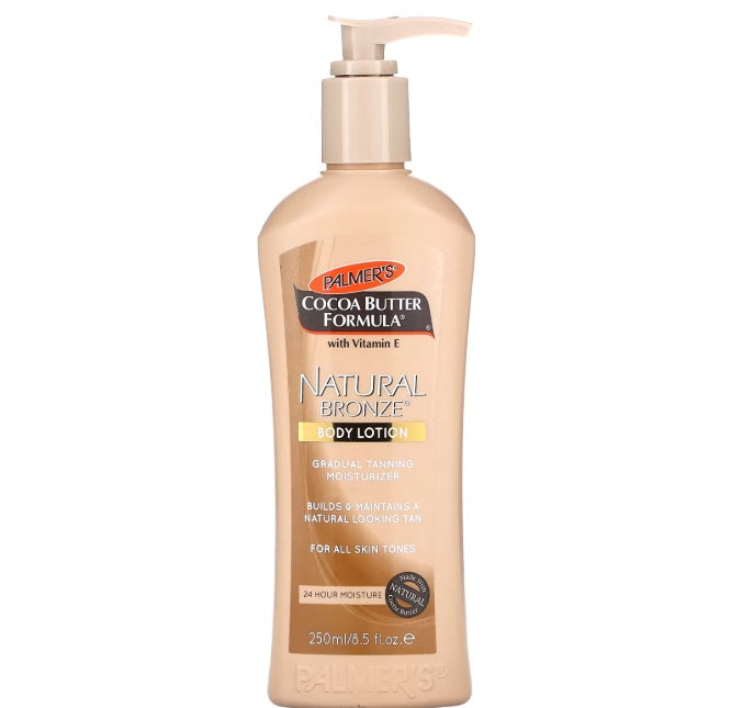 Lotion bronzante naturelle au beurre de cacao Palmer's 250 ml