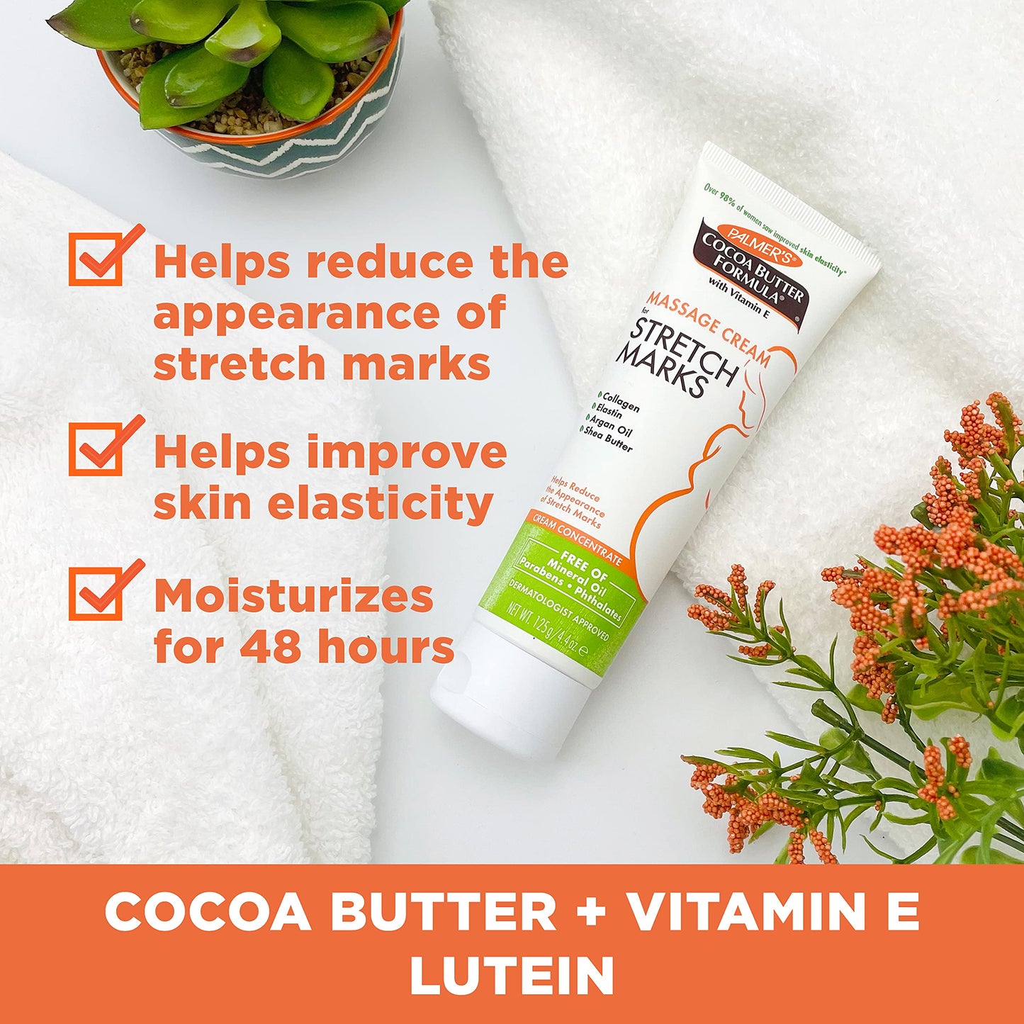 Crème anti-vergetures au beurre de cacao Palmer's 125 g