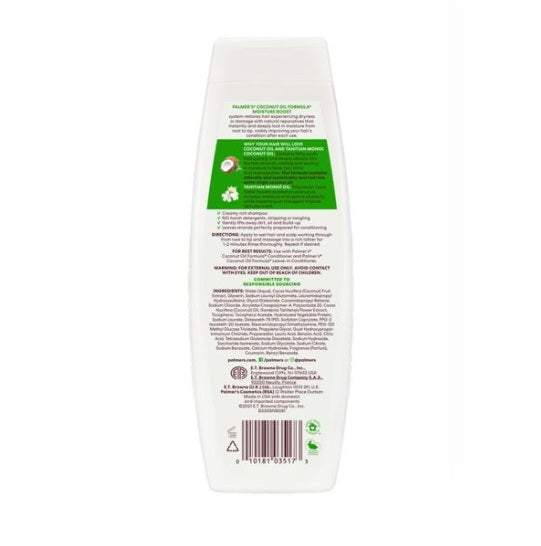 Shampoing revitalisant à l'huile de coco Palmer's 400 ml
