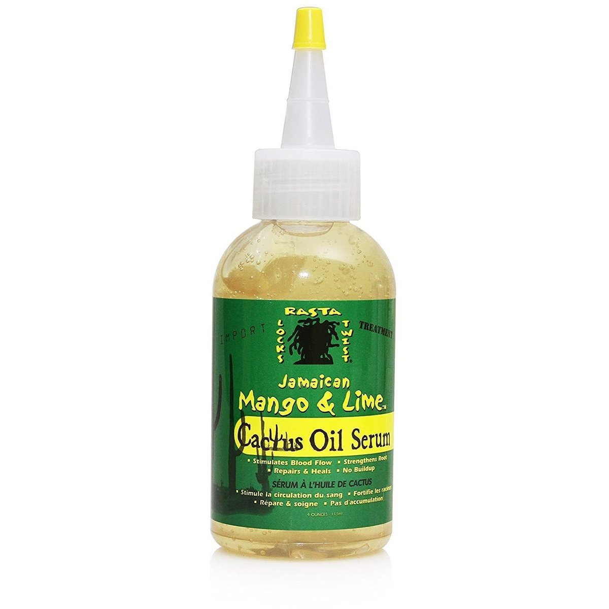 Huile de cactus à la mangue et au citron vert de Jamaïque 4 oz