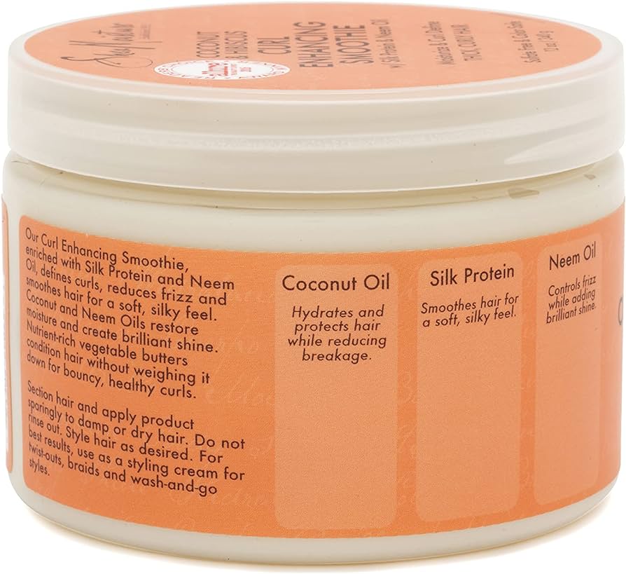 Smoothie boucles sublimateur à la noix de coco Shea Moisture 340 g