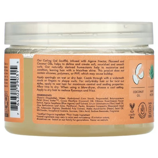 Gel Soufflé Bouclant Noix de Coco Shea Moisture 340 g