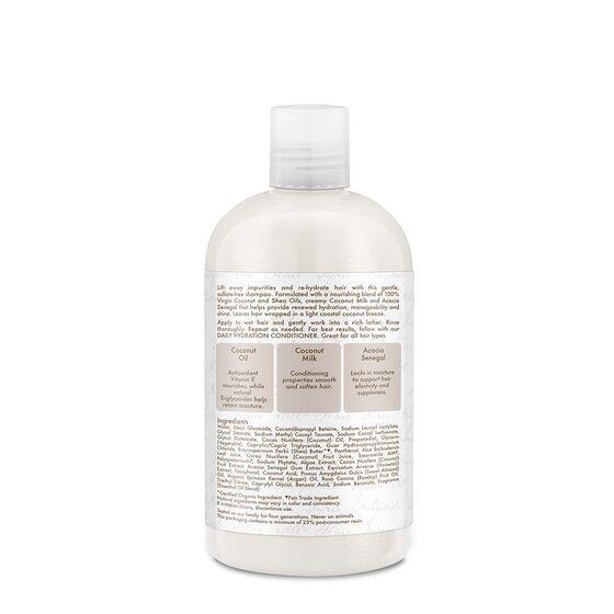 Shampoing hydratant quotidien SheaMoisture 100 % huile de coco vierge 384 ml