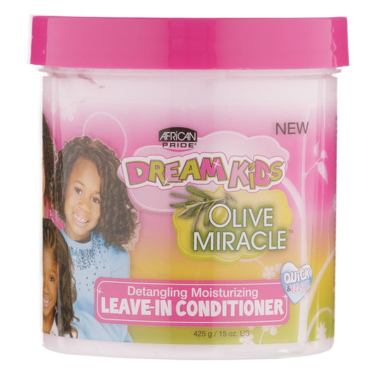 Après-shampoing sans rinçage à l'huile d'olive African Pride Dream Kids, 425 ml 