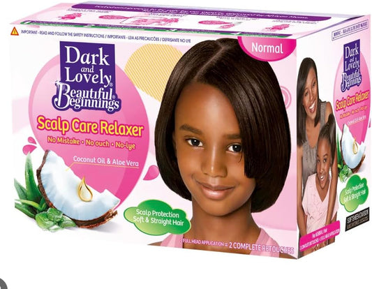 Kit de défrisage pour enfants Beautiful Beginnings Normal