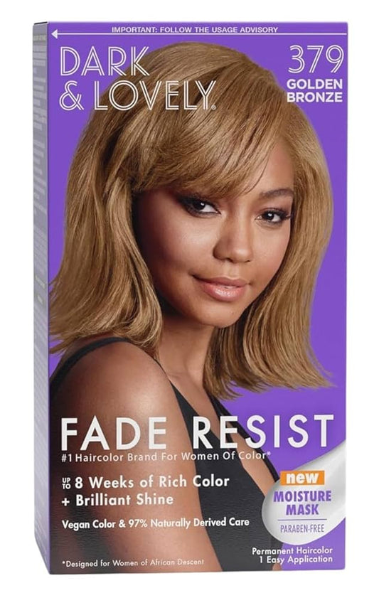 Coloration revitalisante Dark &amp; Lovely 379 Bronze doré