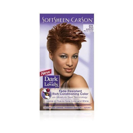 Coloration capillaire revitalisante riche Dark &amp; Lovely 374 - Auburn intense