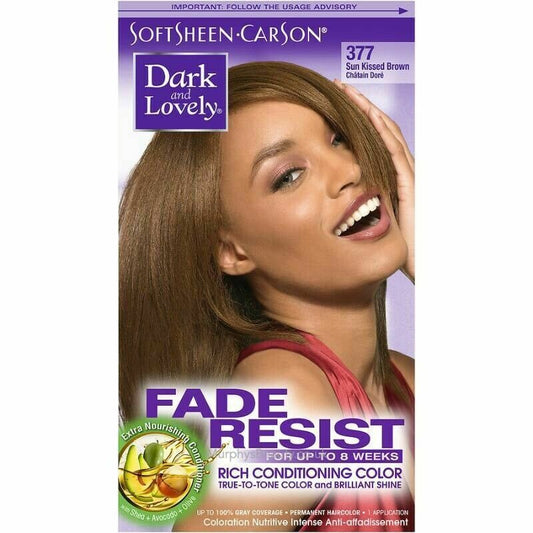 Coloration capillaire revitalisante riche Dark &amp; Lovely 377 SunKissed Brown