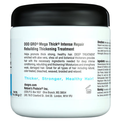 Doo Gro Mega Thick Soin Réparateur Intense 454 g