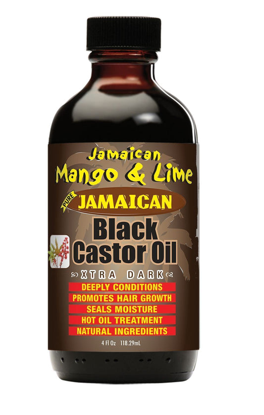 Huile de ricin noire extra foncée à la mangue et au citron vert de Jamaïque 113 g