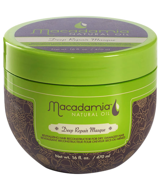 Masque réparateur en profondeur à l'huile naturelle de macadamia 470 ml