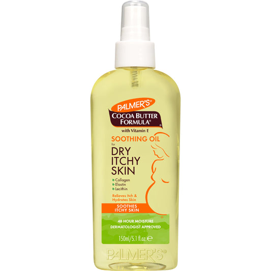 Huile pour peaux sèches et irritées au beurre de cacao de Palmer's, 150 ml