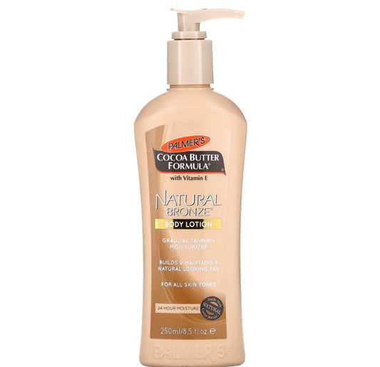 Lotion bronzante naturelle au beurre de cacao Palmer's 250 ml