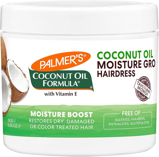 Huile de coco Palmer's Moisture Gro Hairdress 250 g