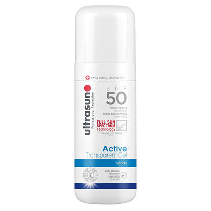 Ultrasun Active SPF50 Transparent Gel 150ml sun protection