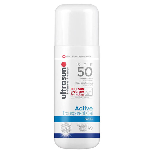 Ultrasun Active SPF50 Transparent Gel 150ml sun protection