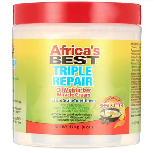 La meilleure crème capillaire triple réparation d'Afrique 170 g