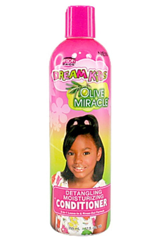 Après-shampoing démêlant à l'huile d'olive African Pride Dream Kids, 340 ml