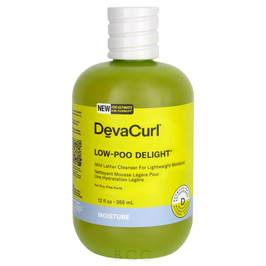 DevaCurl Low-Poo Delight Nettoyant doux et moussant 12 oz