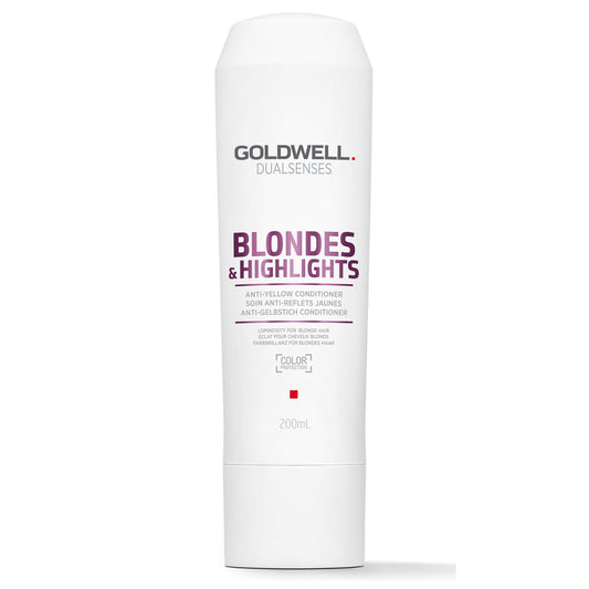 Après-shampoing anti-jaunissement Goldwell Dual Senses Blonde &amp; Highlights 200 ml