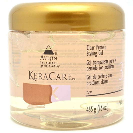 Keracare Clear Protein Styling Gel 455g