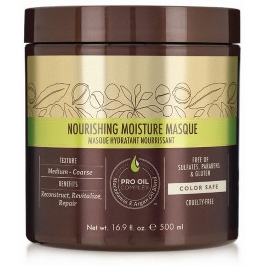 Masque hydratant nourrissant à la noix de macadamia 500 ml