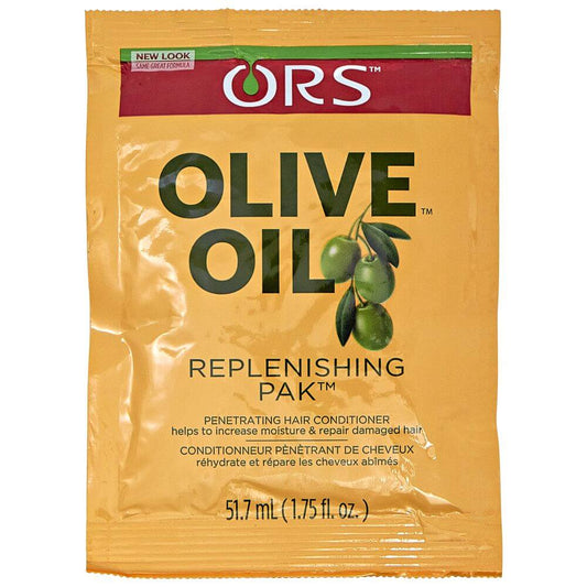 Après-shampoing régénérant à l'huile d'olive ORS, paquet de 51 ml