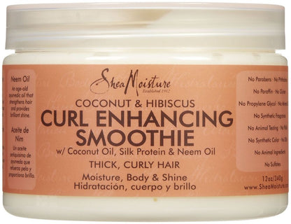 Smoothie boucles sublimateur à la noix de coco Shea Moisture 340 g 