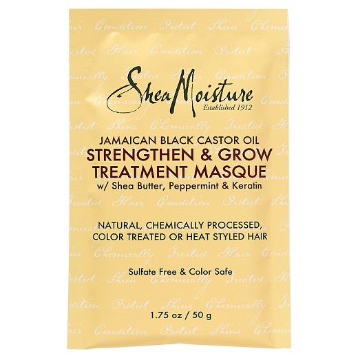 Masque capillaire à l'huile de ricin noire jamaïcaine Shea Moisture 50 g 